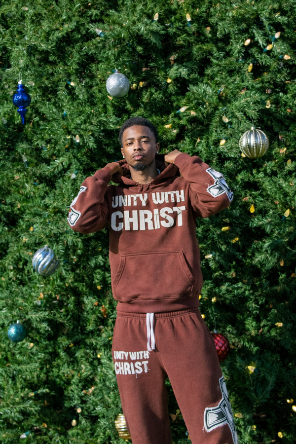 Brown "UNITY" Sweatpants