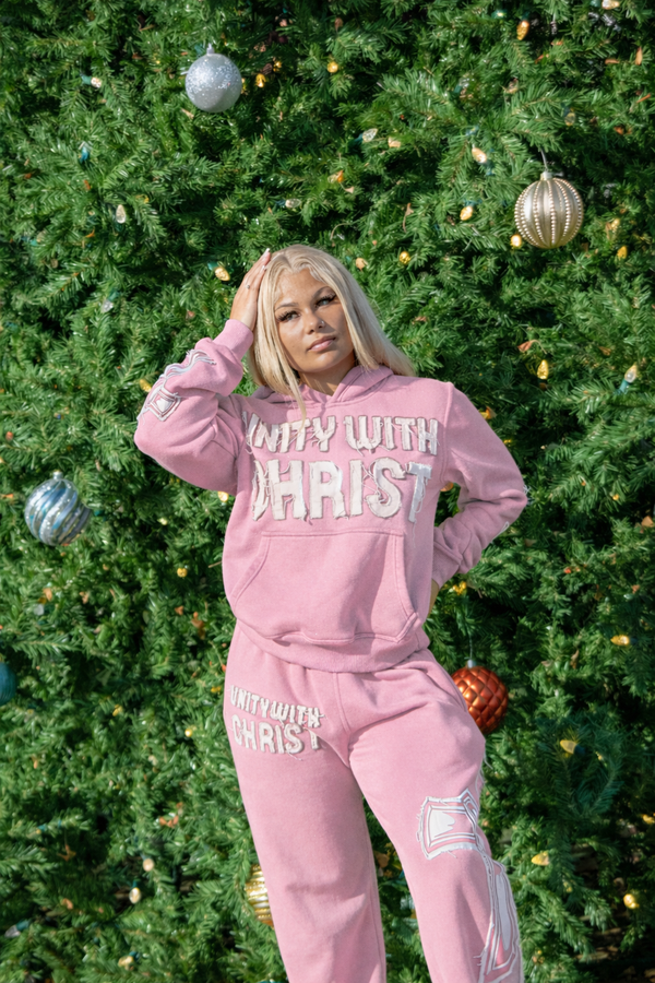 Pink "UNITY" Sweatpants