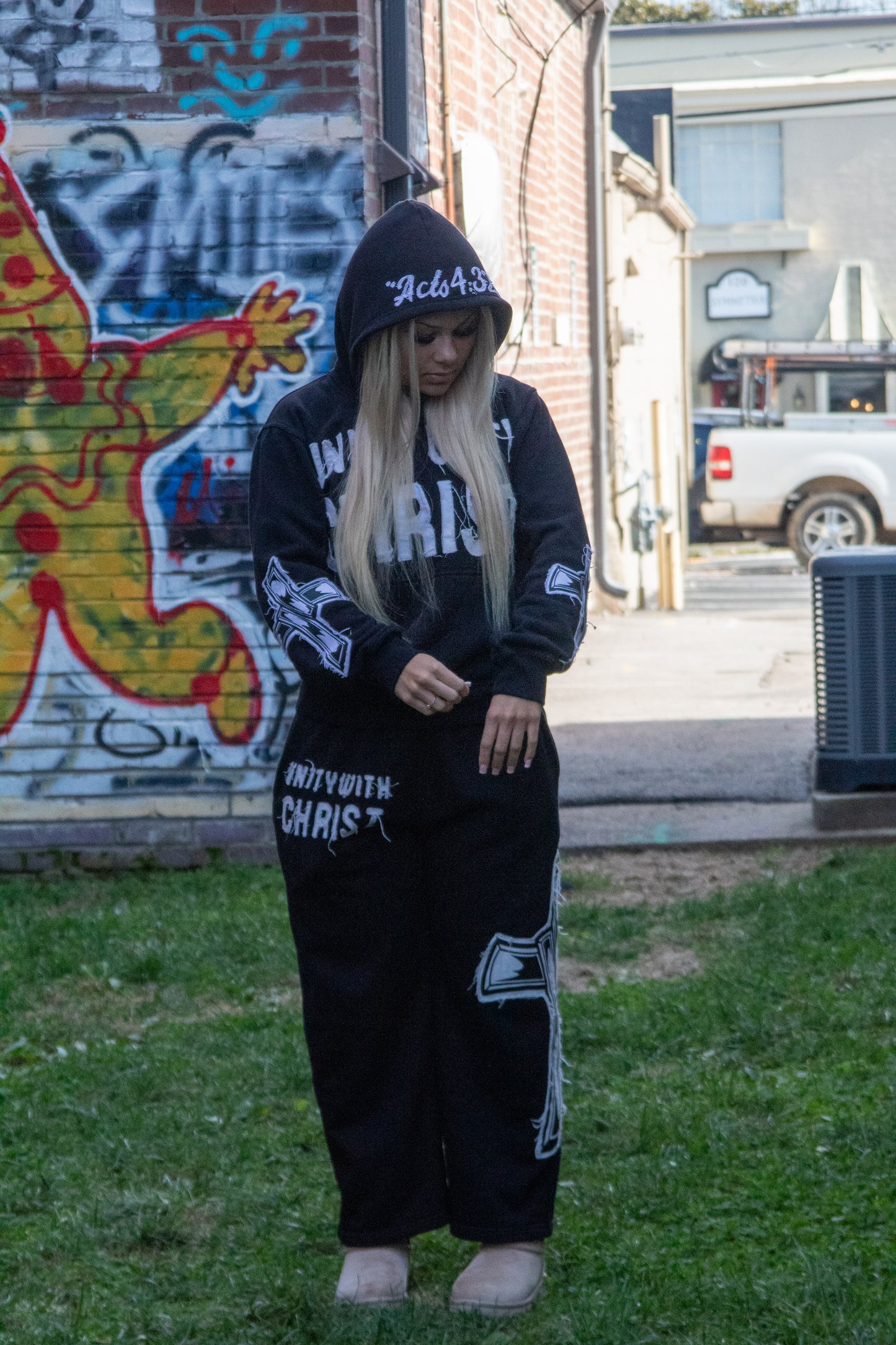 Black "UNITY" Sweatpants
