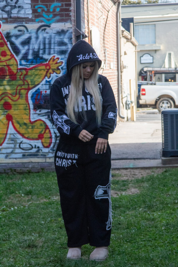 Black "UNITY" Sweatpants