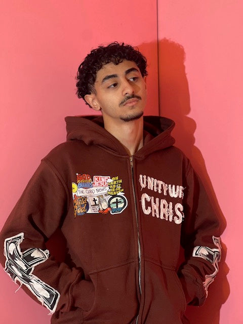 "Unity With Christ" Zip-Up Hoodie